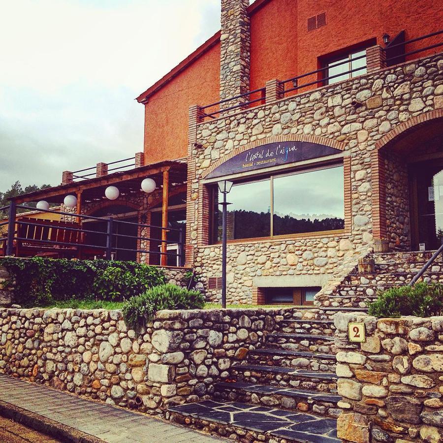 Hostal De L'Aigua Sant Llorenc de la Muga Exteriör bild